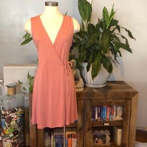 Double Zero Wrap Dress•NWOT•szL